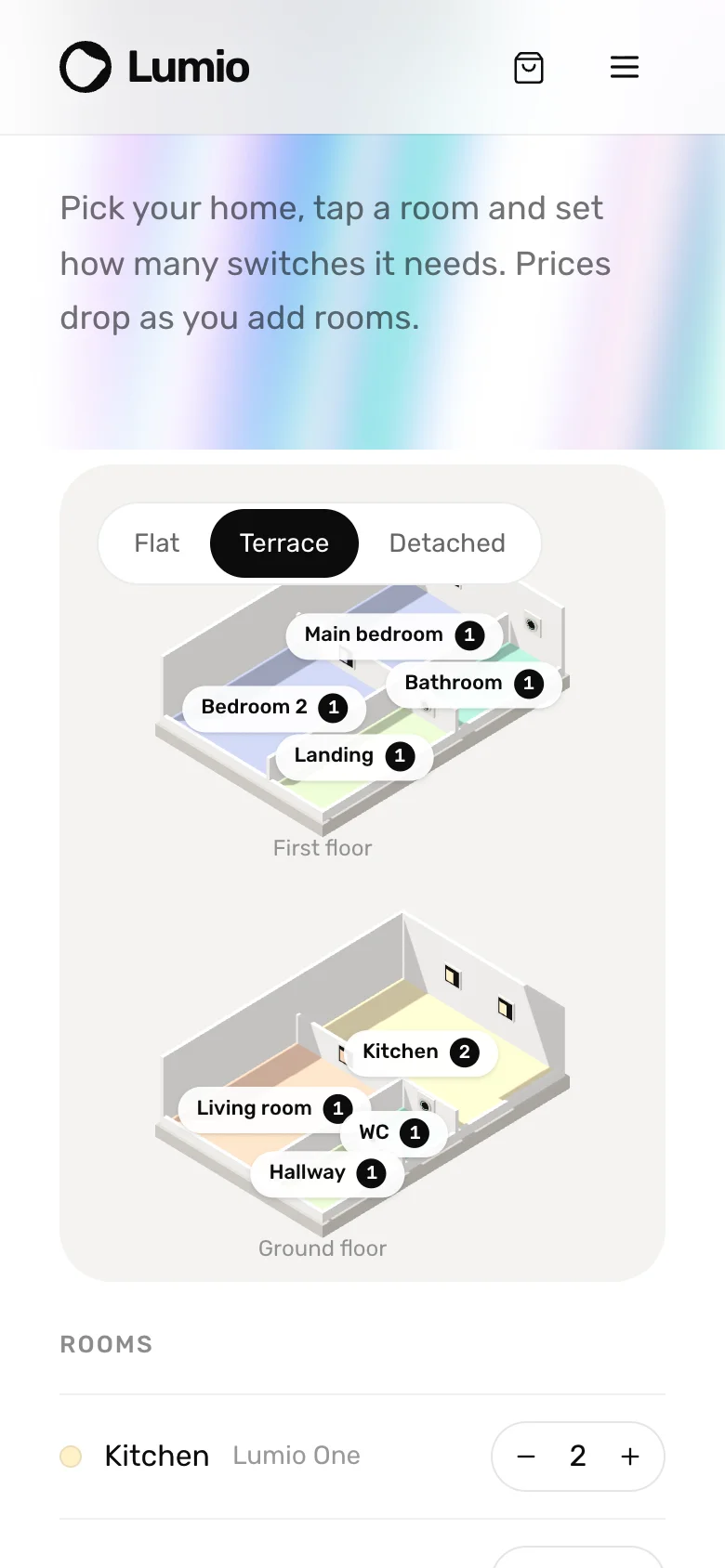 3D home planner on mobile